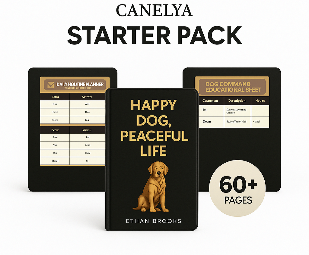 The Canelya Starter Pack™ – 4-in-1 Training Bundle for Calm, Confident Dogs